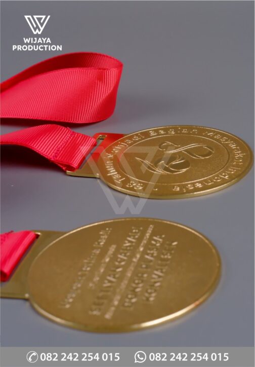 Detail Custom Medali Penghargaan