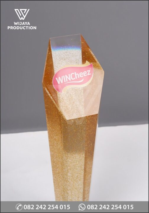 Detail Piala Penghargaan WinCheez