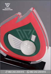 Detail Plakat Akrilik Badak LNG Golf