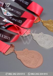 Detail Medali Sepakbola RL Cup