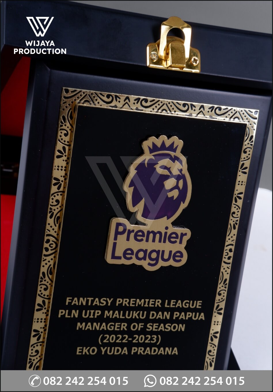 Detail Plakat Kayu Box Fantasy Premier League