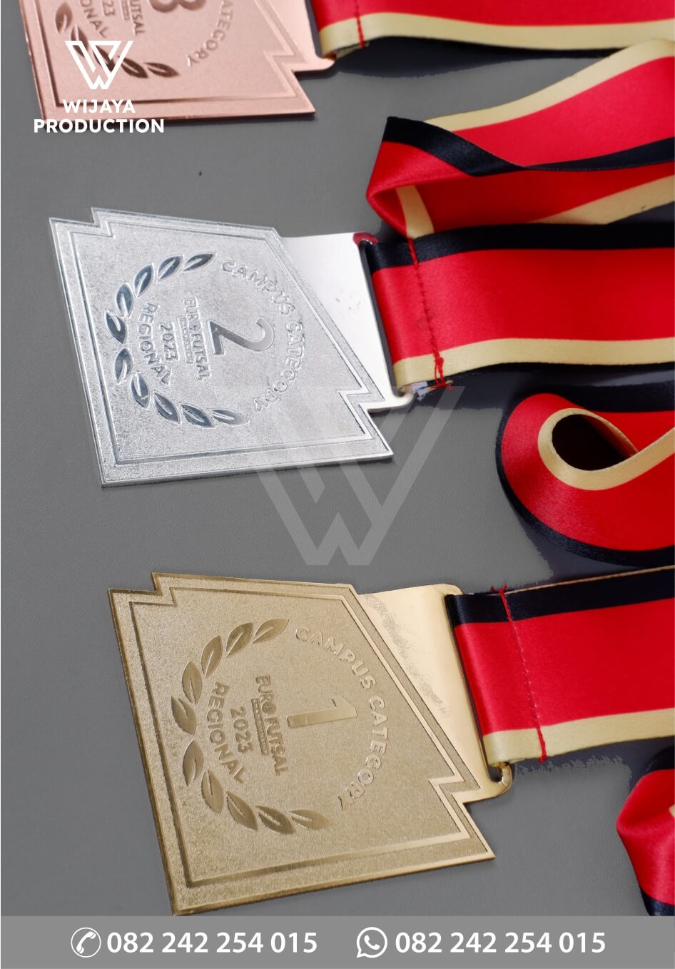 Detail Medali Euro Futsal Super Soccer 2023