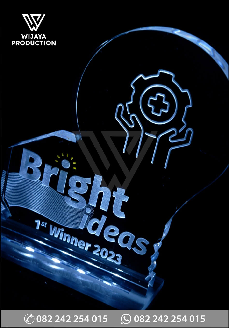 Detail Plakat Akrilik Bright Ideas Winner Thiess