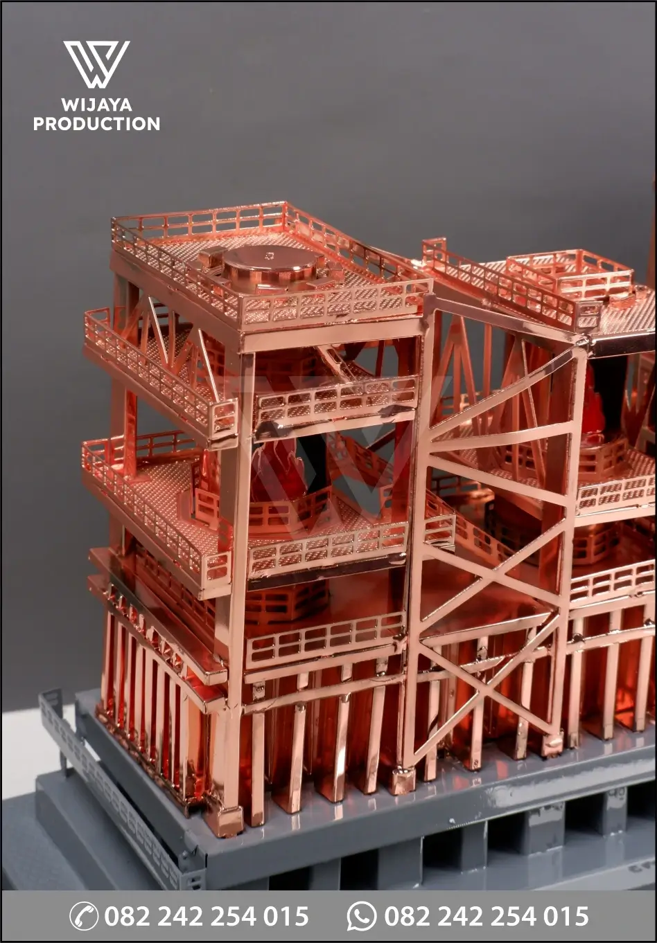 Detail Souvenir Miniatur Smelter PT Freeport Indonesia