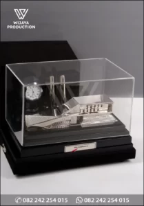 Box Souvenir Miniatur Kantor MHI Toll Kertosono