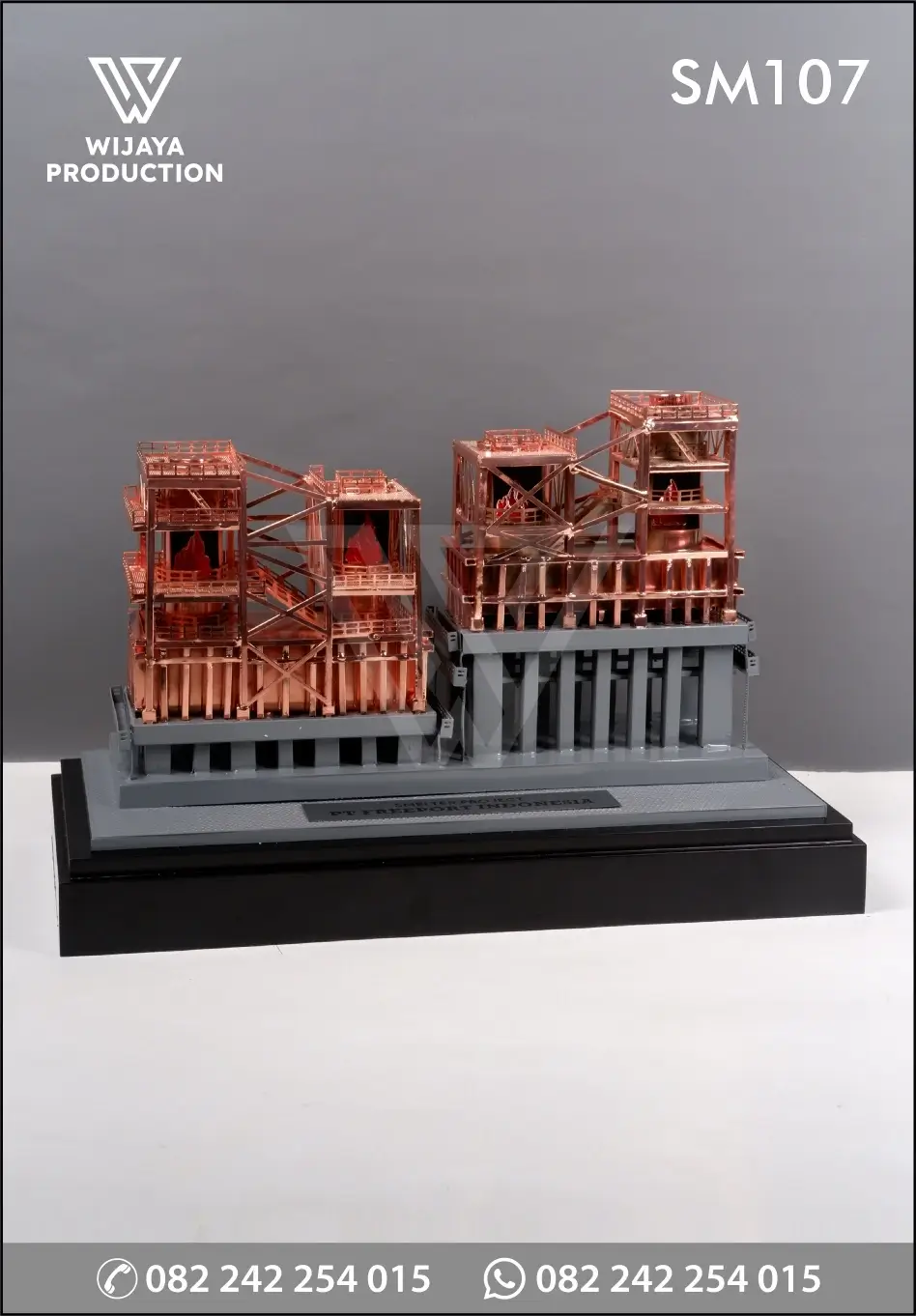 Souvenir Miniatur Smelter PT Freeport Indonesia