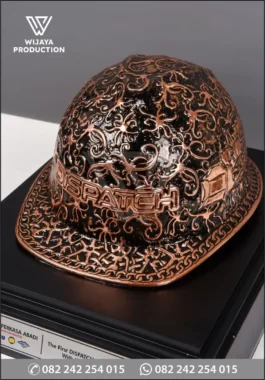 Souvenir Helm Ukir Dispatch PT Putra Perkasa Abadi