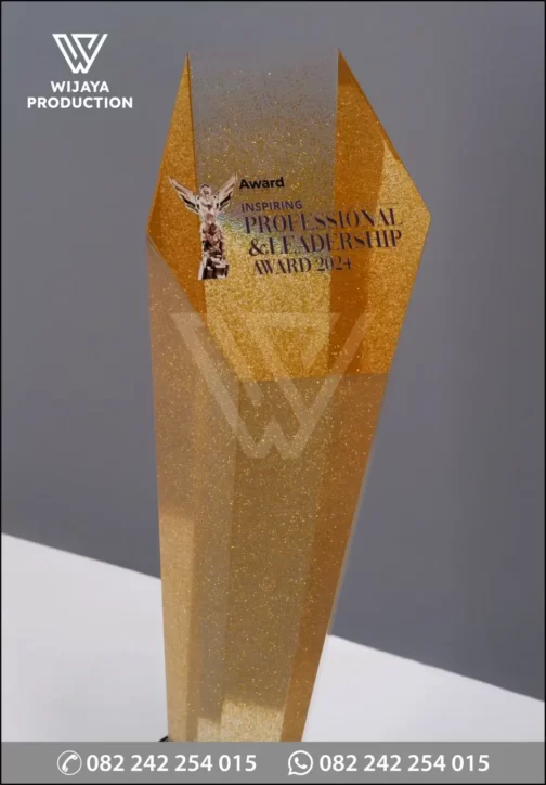 Detail Piala Award Inspiring Professional & Leadership