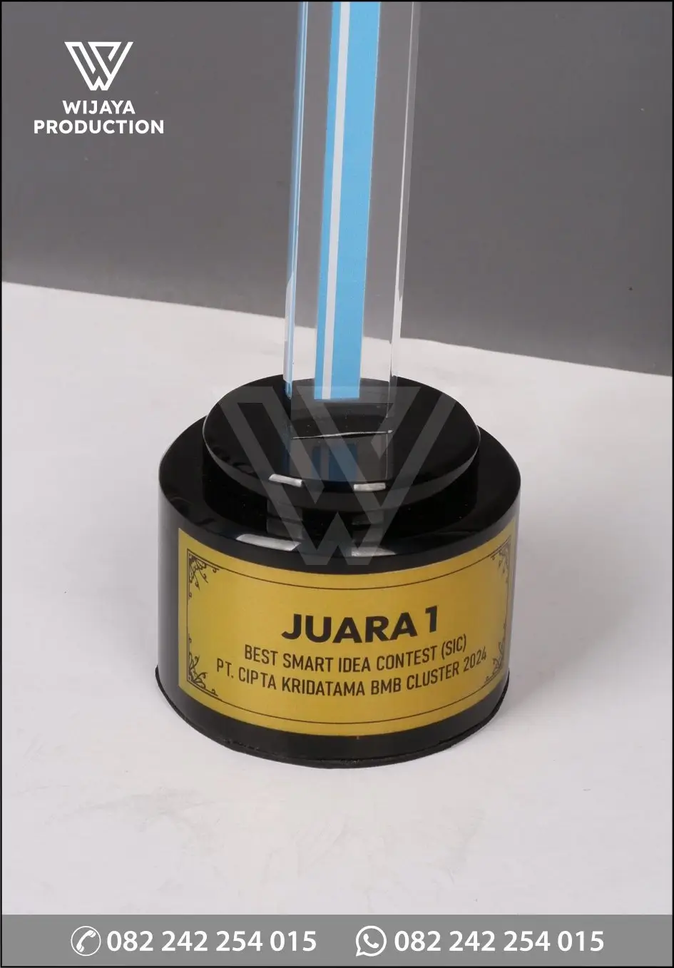 Detail Plakat Akrilik Juara SIC