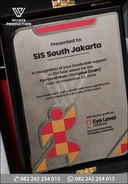 Plakat Kayu Eye Level Math Olympiad