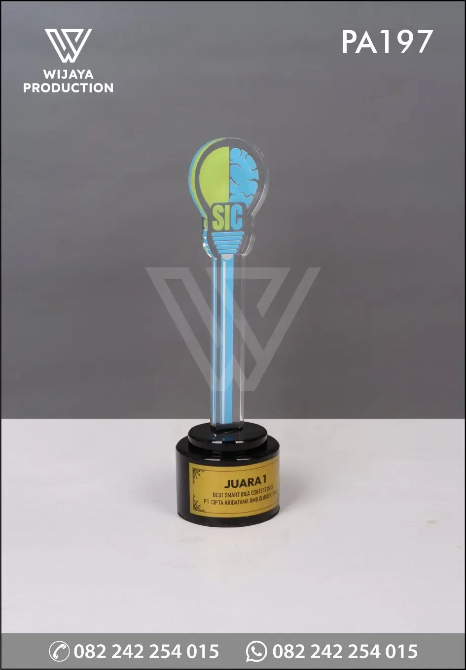 Plakat Akrilik Juara SIC