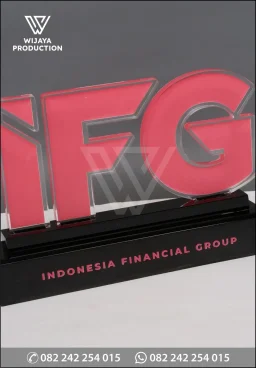 Plakat Akrilik Indonesia Financial Group