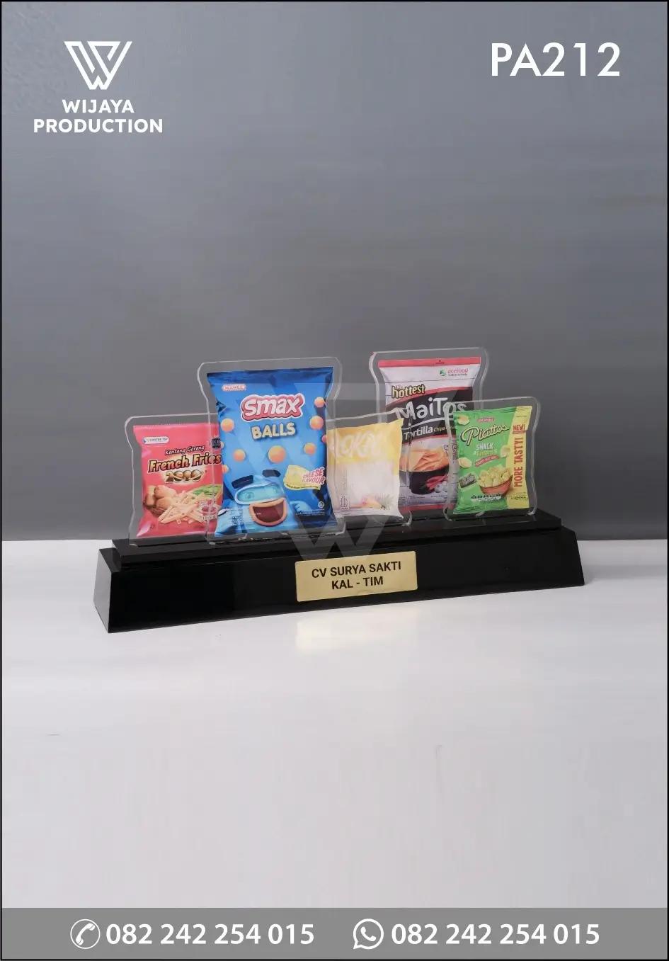 Plakat Akrilik Display Snack