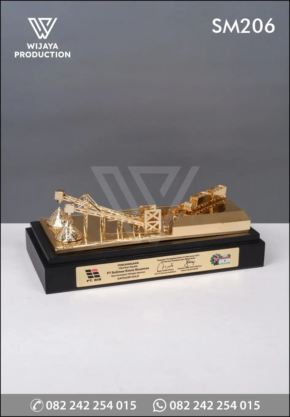 Miniatur Conveyor PT Borneo Indobara