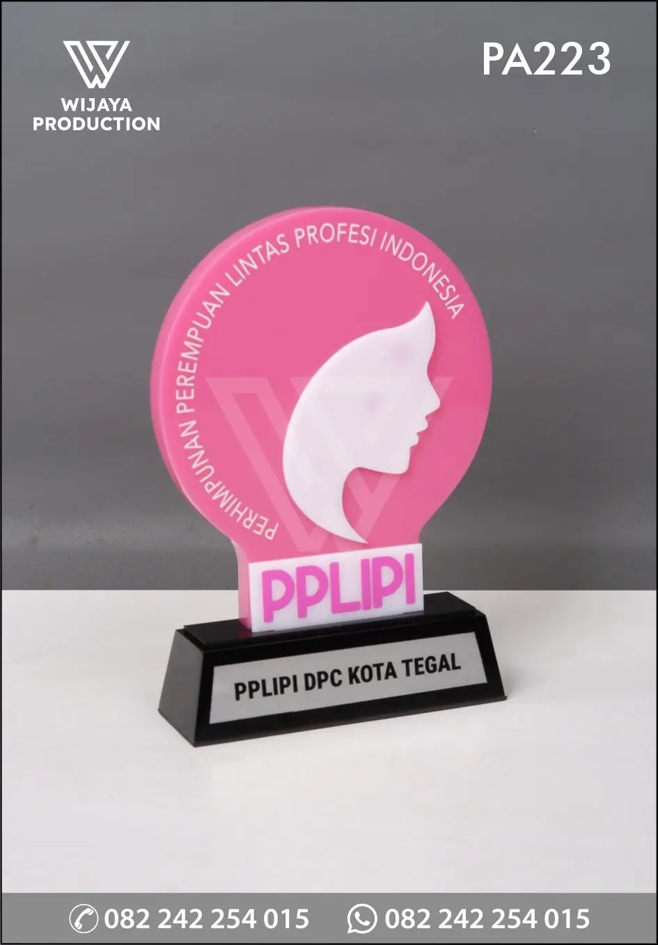 Plakat Akrilik PPLIPI DPC Kota Tegal