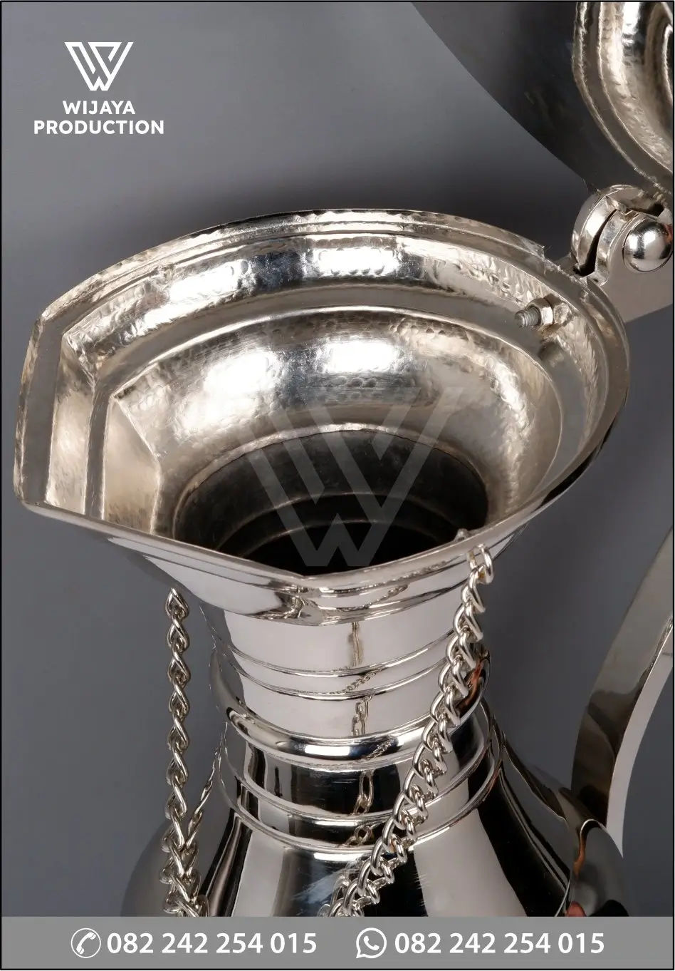 Detail Piala Logam Custom NIEC Super Student