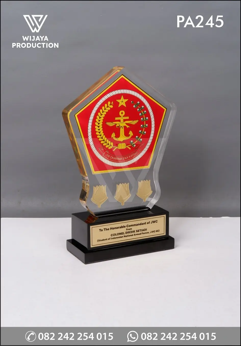 Plakat Akrilik Logo TNI AL