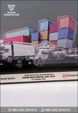 Plakat Akrilik Sinar Mas Digital Day 2025