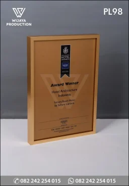 Plakat Logam Asia Pacific Hotel Awards