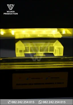 Plakat Kristal Pertamina Hulu Indonesia Regional 3 Zona 9