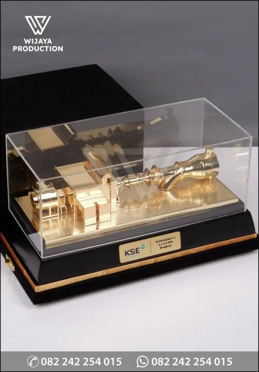 Miniatur Pembangkit Listrik PLTM Kanzy