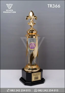 Piala akrilik Rektor Universitas Papua esport pubg