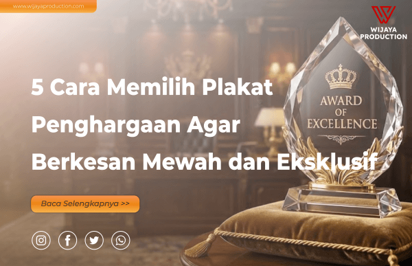 Read more about the article 5 Cara Memilih Plakat Penghargaan Agar Berkesan Mewah dan Eksklusif