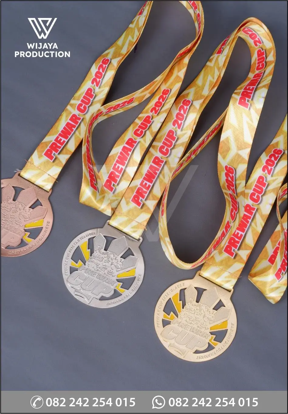 Detail Medali Logam Prewar Cup 2026