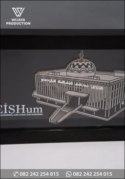 Plakat Logam Aluminium Fakultas EISHum