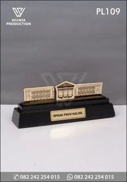 Plakat Logam BPKAD Prov Kalsel