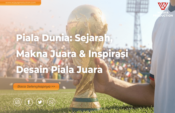 You are currently viewing Piala Dunia: Sejarah, Makna Juara, dan Inspirasi Desain Piala Juara Dunia