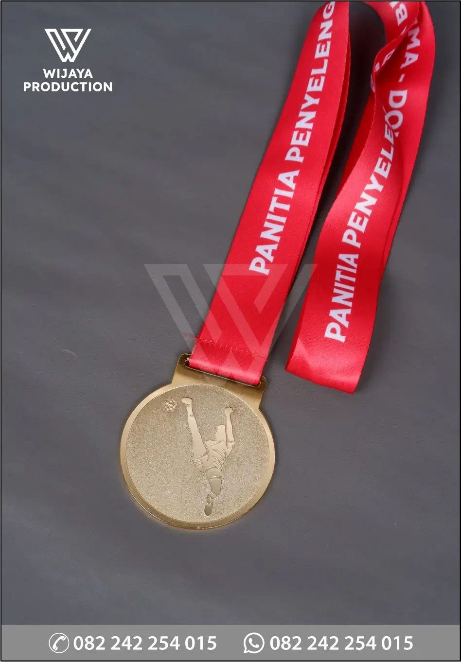 Detail Medali Logam Sepak Takraw Bima Dompu Cup