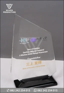 Plakat Akrilik Kelulusan – University of Tsukuba