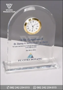Plakat Akrilik Jam Purna Tugas – PT Citra Bonang