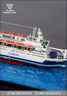 Miniatur Custom Kapal Penumpang PELNI