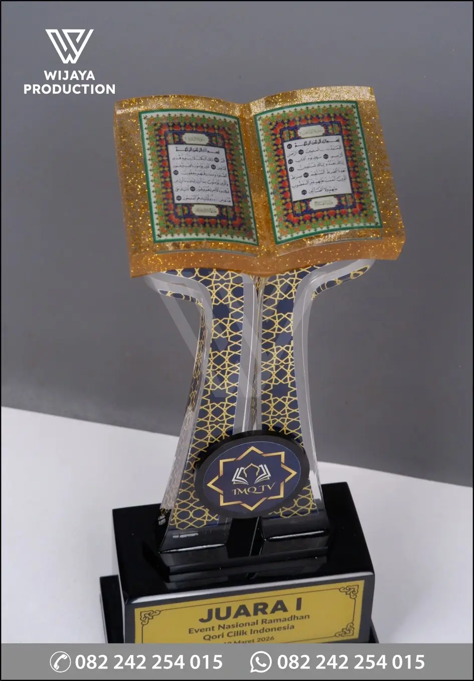 Detail Piala Juara Event Nasional Ramadhan Qori Cilik Indonesia