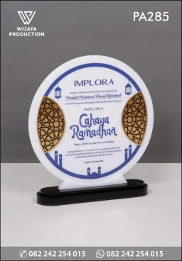 Plakat Akrilik Apresiasi Event Ramadhan – Implora Cosmetics