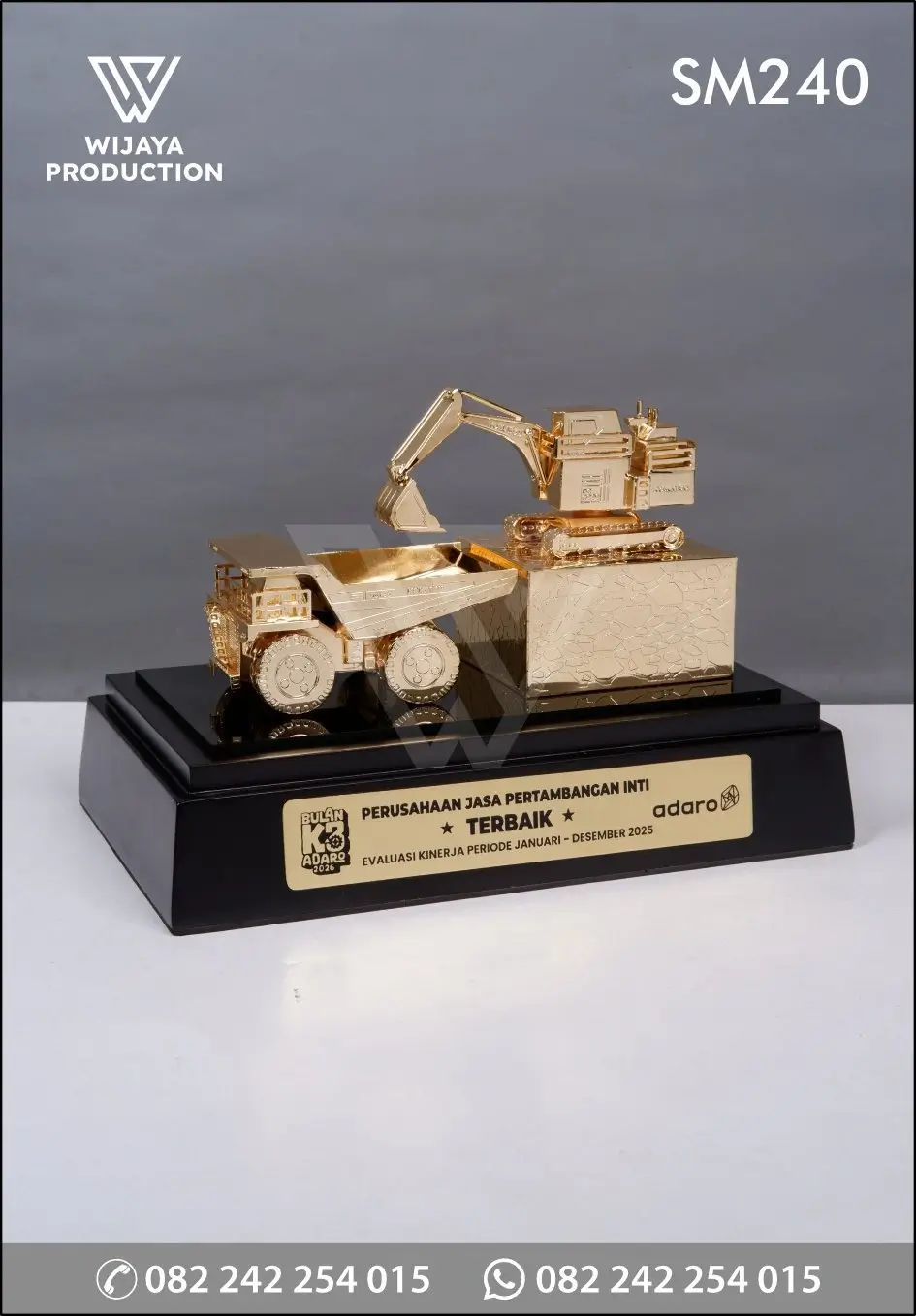 Miniatur Custom Alat Berat Pertambangan (Edisi Penghargaan K3 Emas)