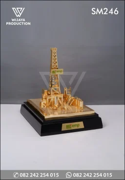 Miniatur Custom Menara Rig Pengeboran Minyak & Gas