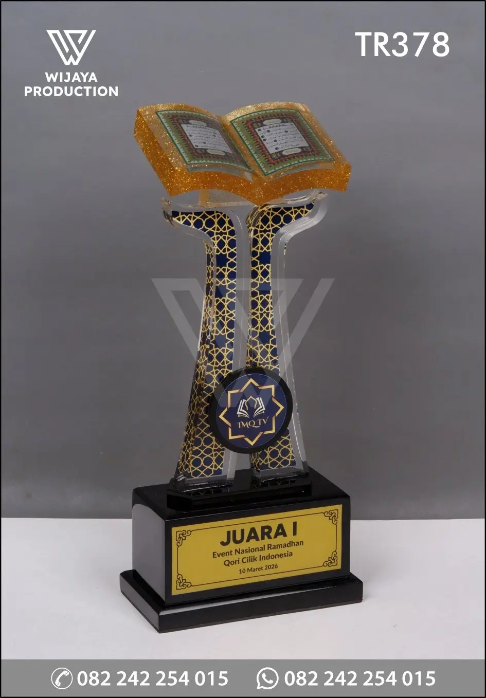Piala Juara Event Nasional Ramadhan Qori Cilik Indonesia