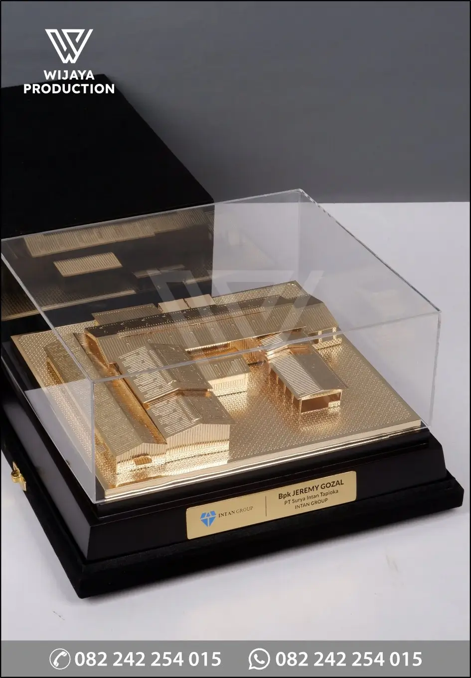 Box Miniatur Bangunan Pabrik PT Surya Intan Tapioka