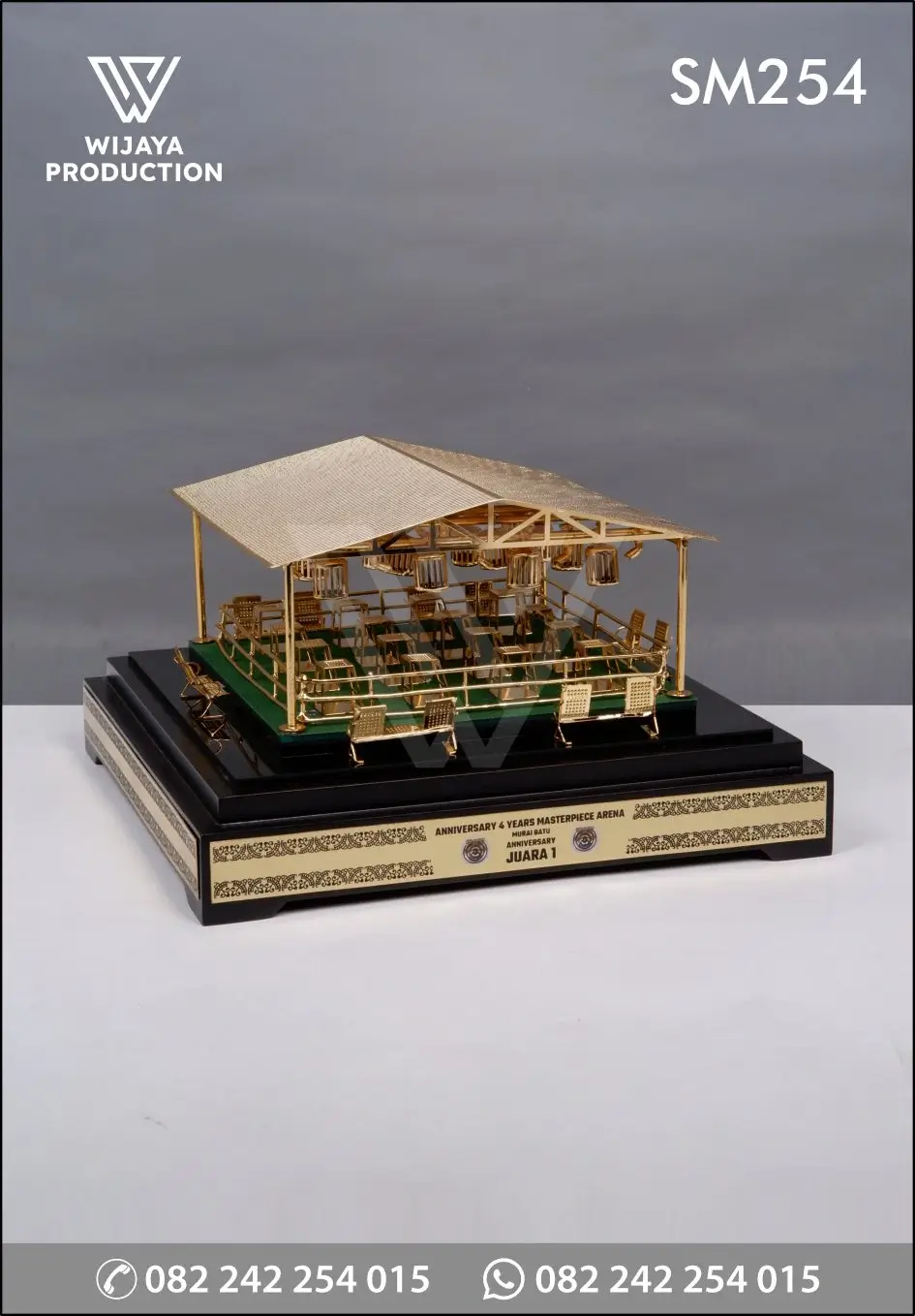 Miniatur Arena Gantangan Burung