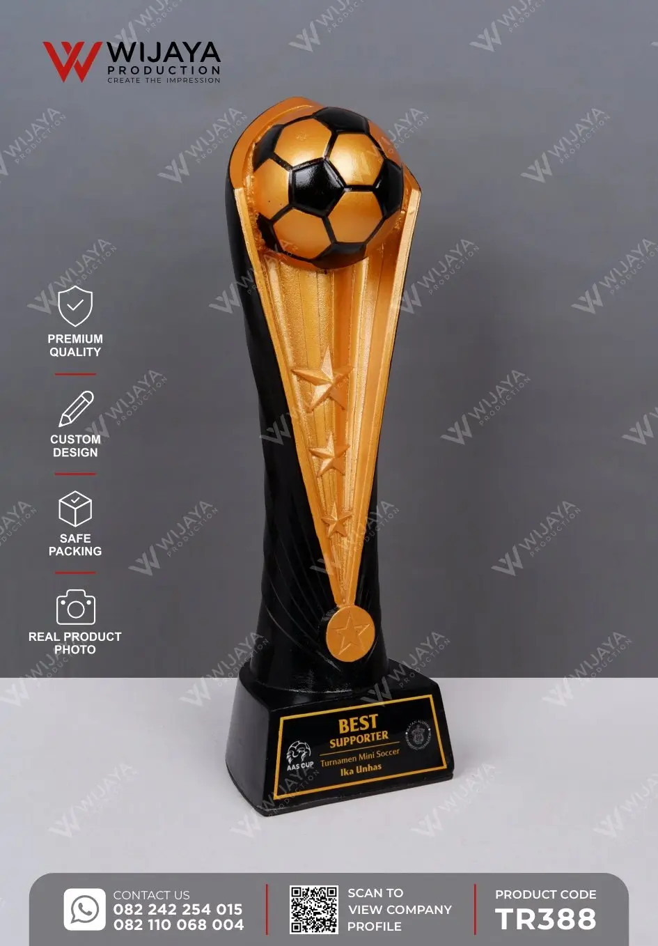 Piala Resin Best Supporter