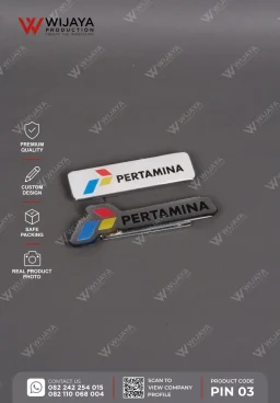 Pin Logam Pertamina
