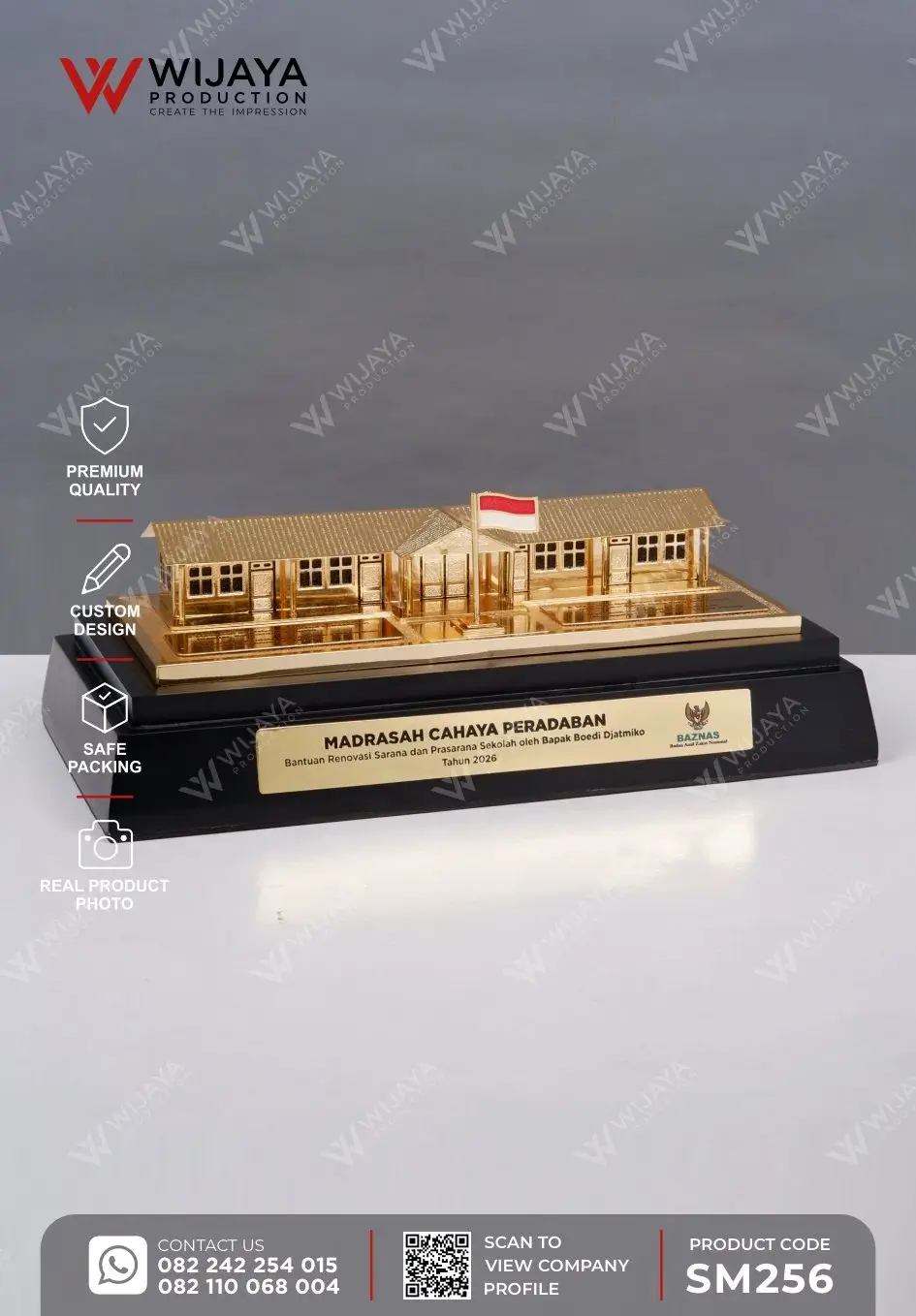Miniatur Bangunan Madrasah Cahaya Peradaban