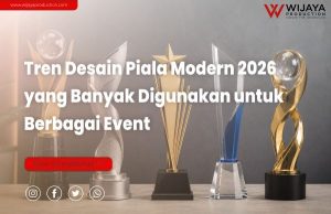Read more about the article Tren Desain Piala Modern 2026 yang Banyak Digunakan untuk Berbagai Event