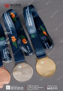 Detail Medali Logam CBI Sports Event 3.0 Pingpong Tournament