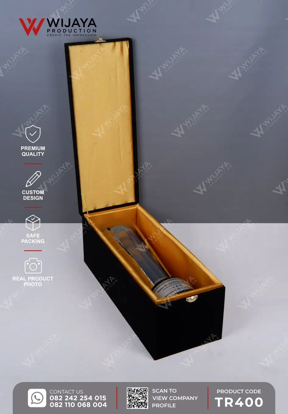 Box Piala Resin Penghargaan Kapolresta Banda Aceh