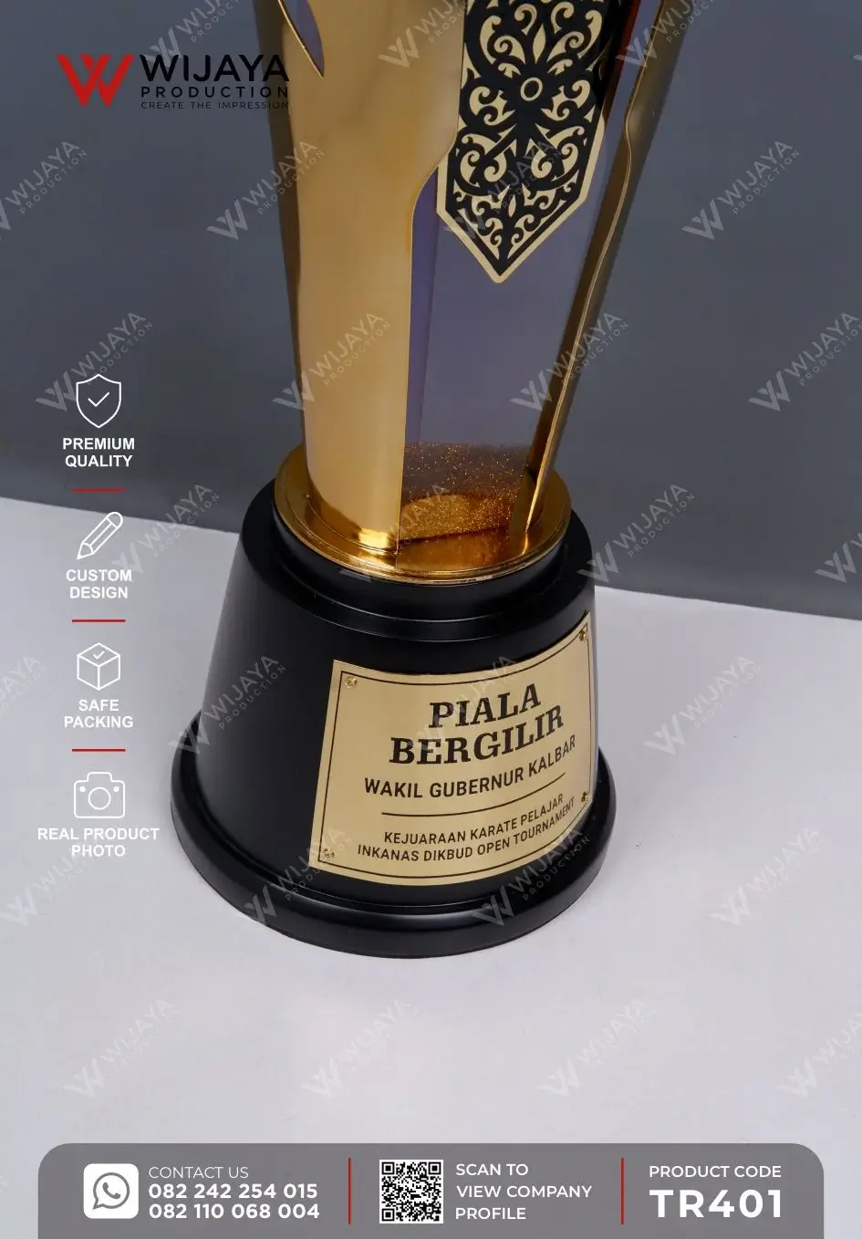 Detail Piala Bergilir Kejuaraan Karate Pelajar