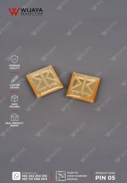 Pin Logam Haki Magnet